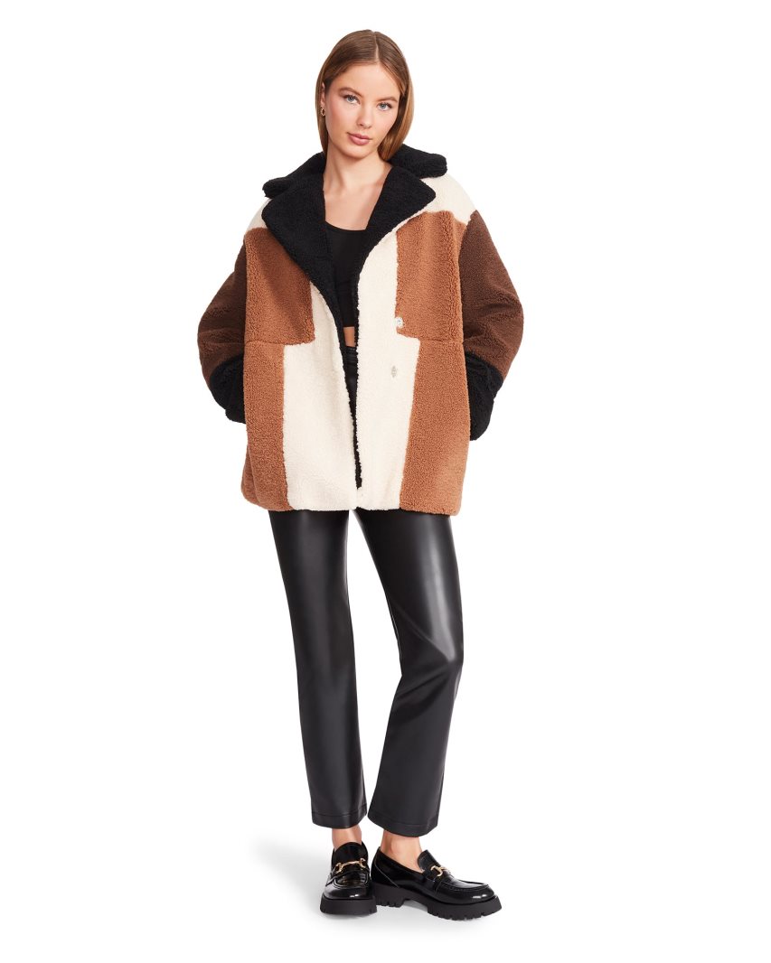 Chaquetas Steve Madden Willow Mujer Marrones | ES YE2E36